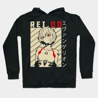 Rei 00 Ayanami Vintage Hoodie